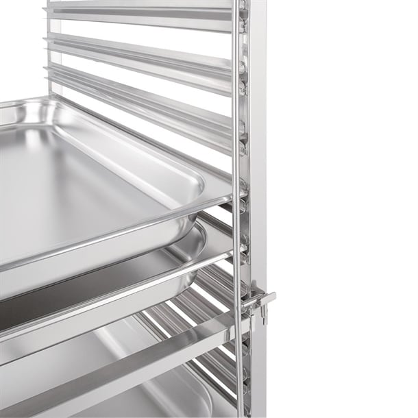 Vogue Gastronorm Racking Trolley 15 Level gg499