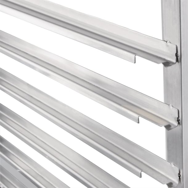 Vogue Gastronorm Racking Trolley 20 Level u376