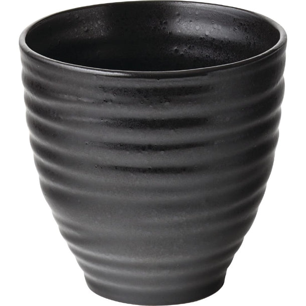 Utopia Tribeca Chip Pot Ebony 310ml (6 Pack) gm043