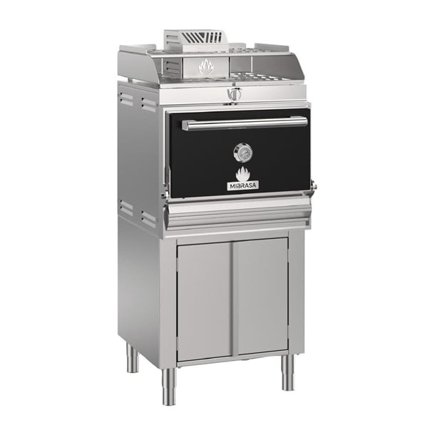 Mibrasa Charcoal Oven with Cupboard and Heating Rack HMB AB SB 75 hp837