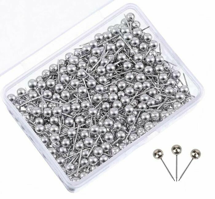 Accessories Silver Pins