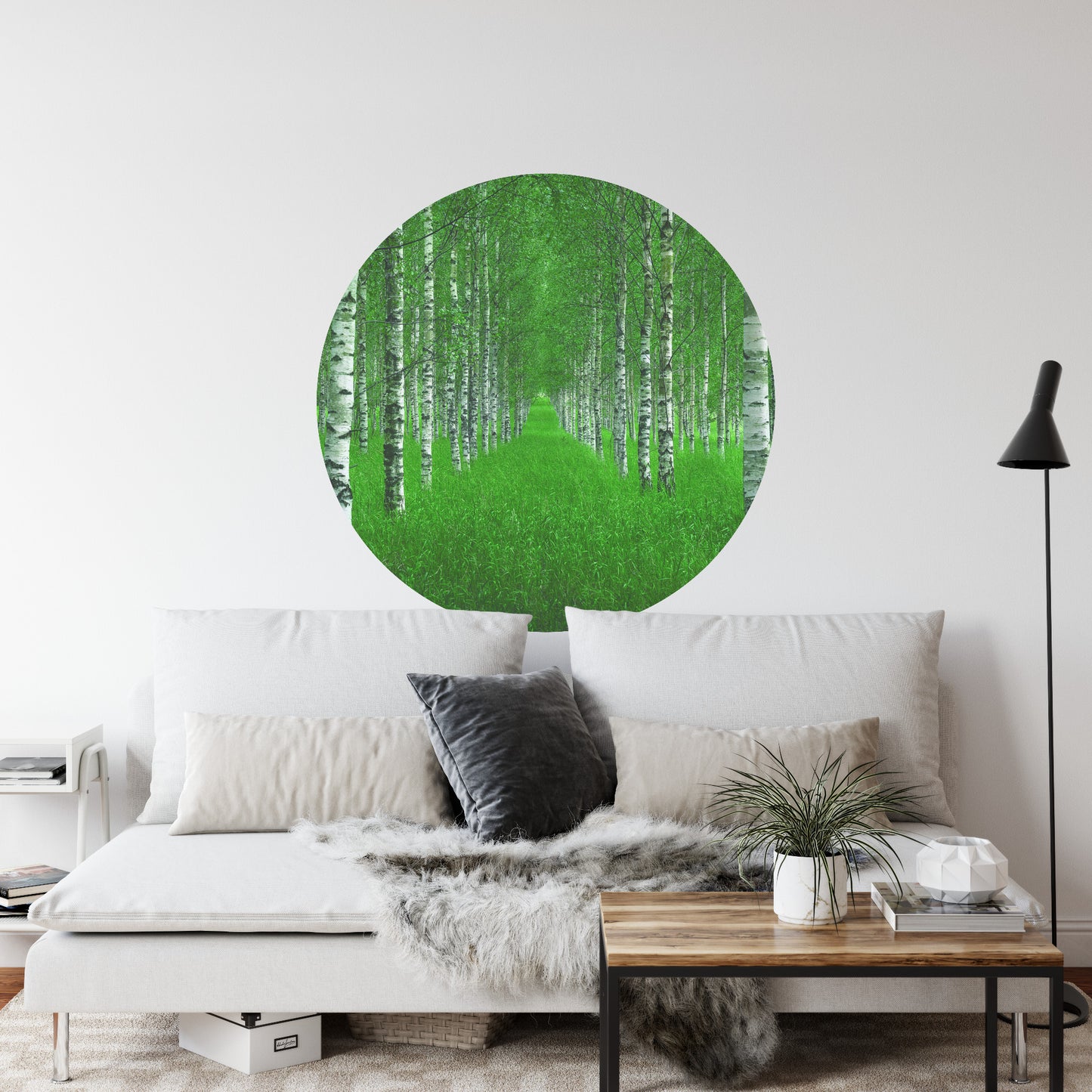 Circular Mural The Tunnel By Christian Lindsten
