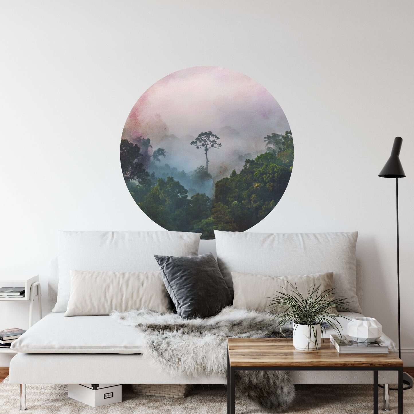 Circular Mural After The Rains