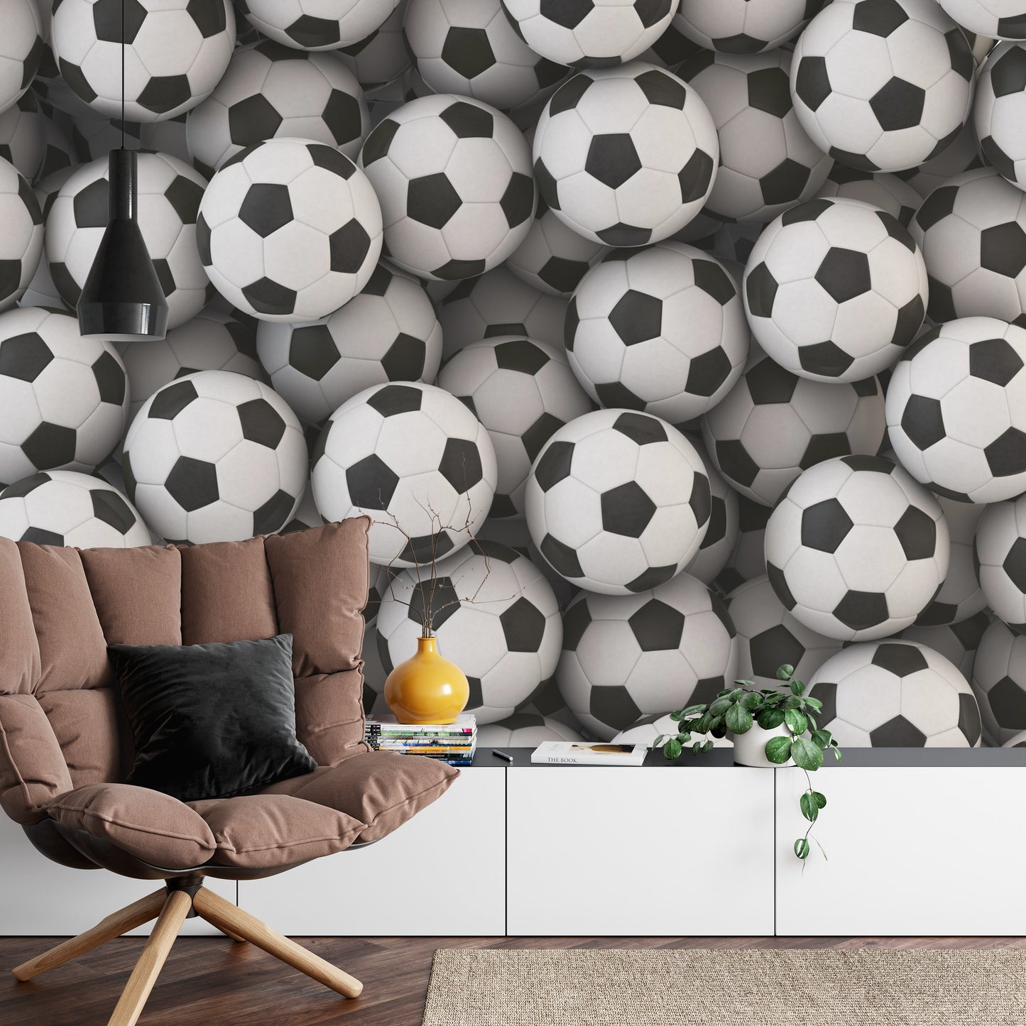 Photomural Sports Soccer Ball