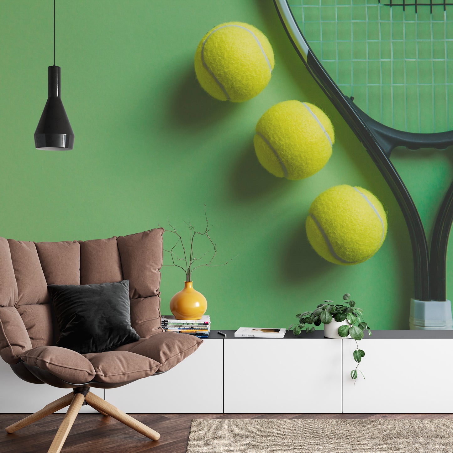 Photomural Tennis Balls