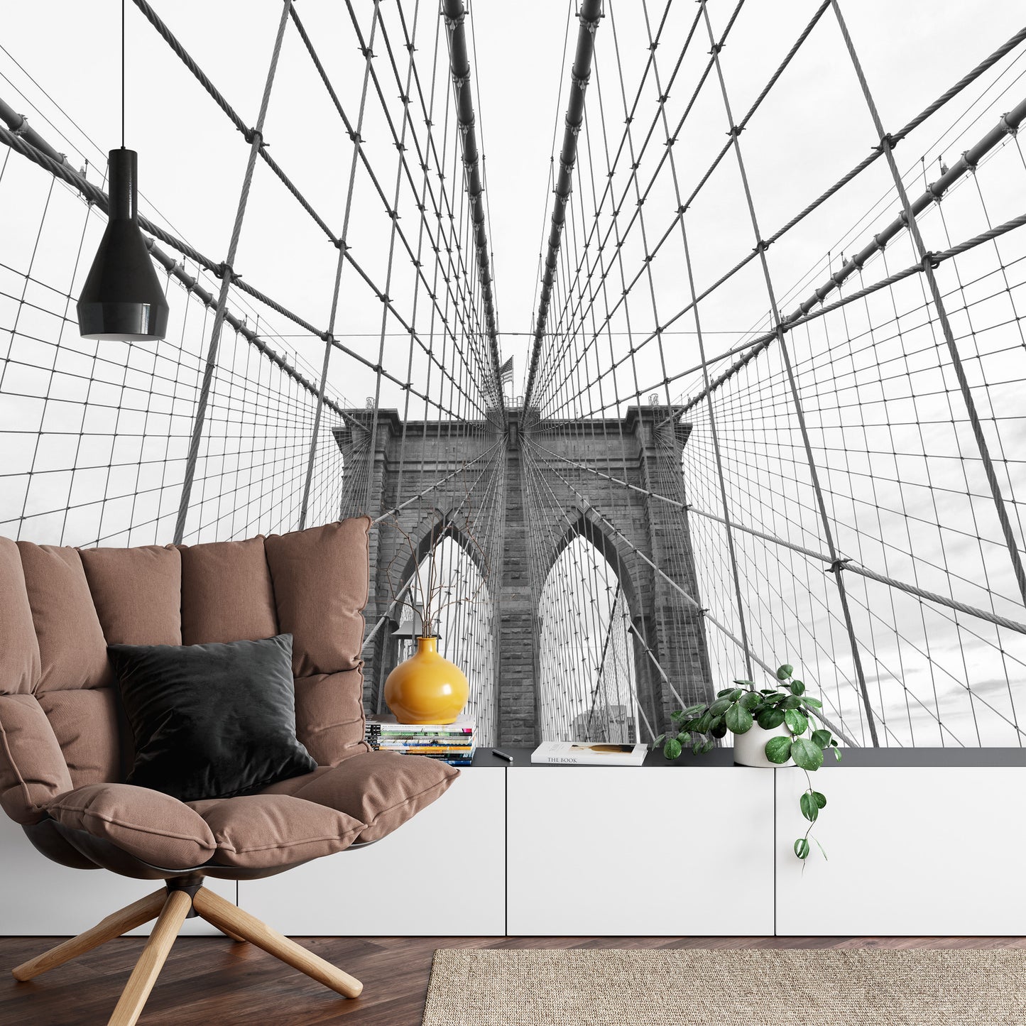 Photomural Brooklyn Bridge Ny