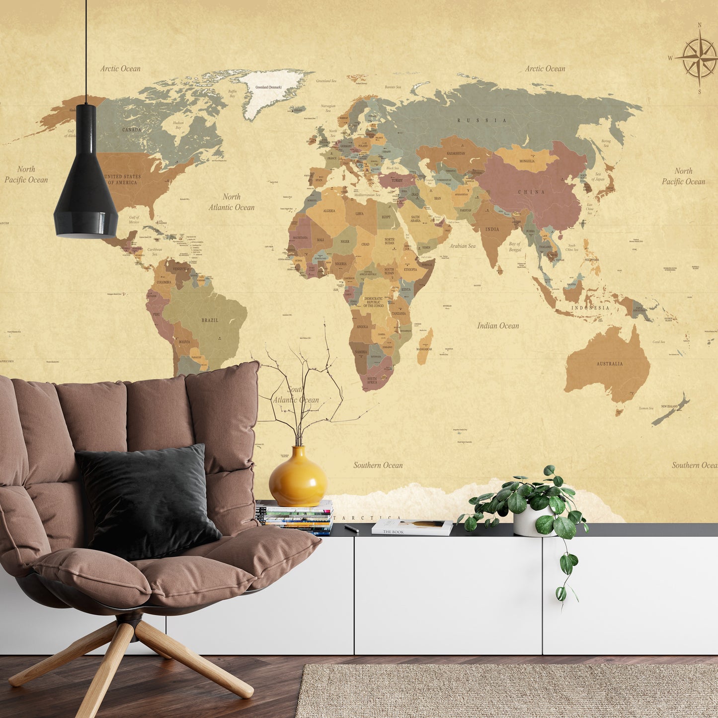 Photomural World Map