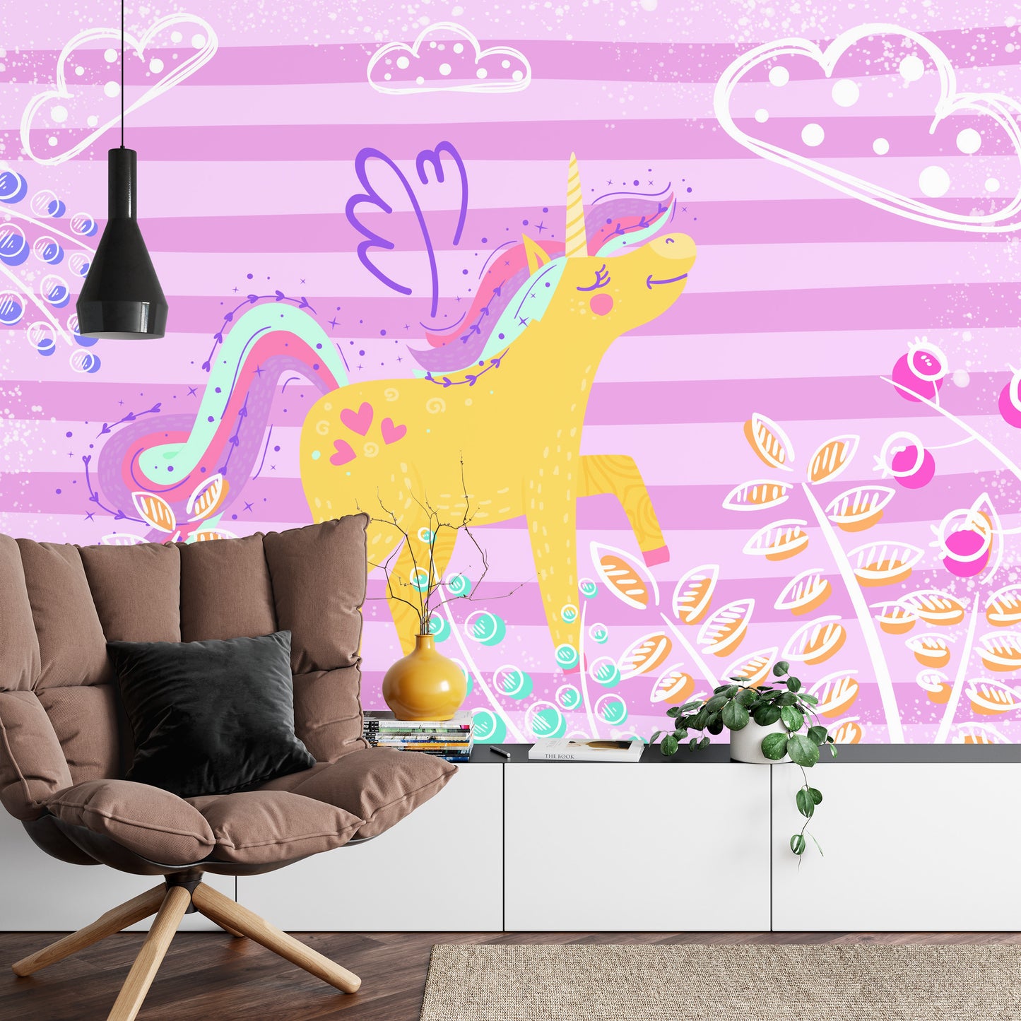 Photomural Ula La Unicornio Iq-1361