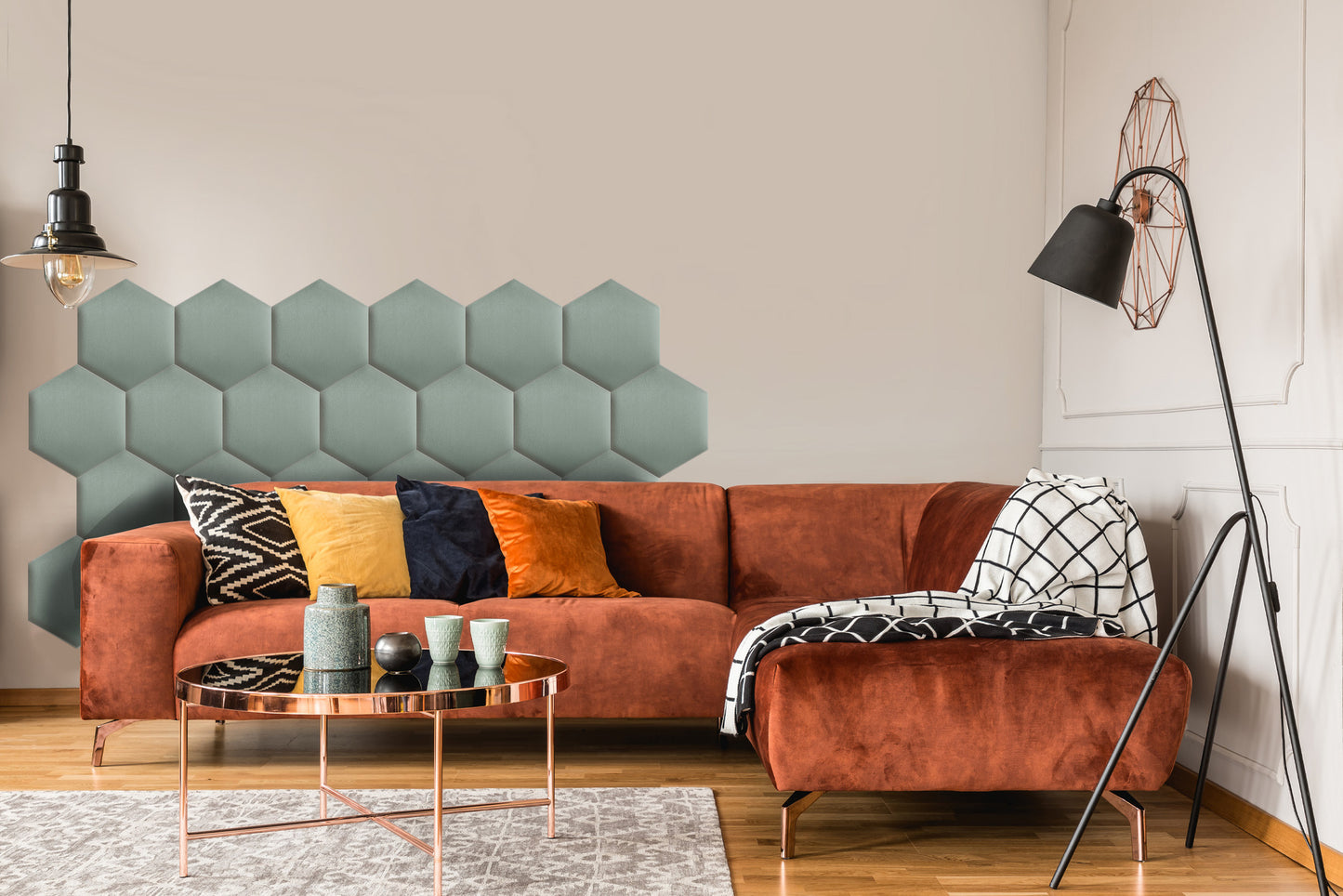 Upholstered Panel Mint