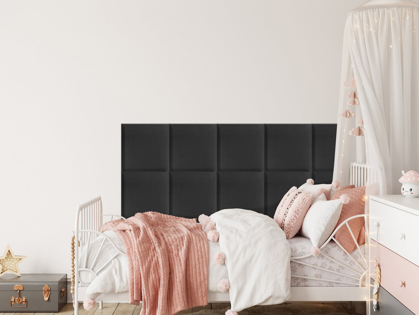 Upholstered Panel Graphite