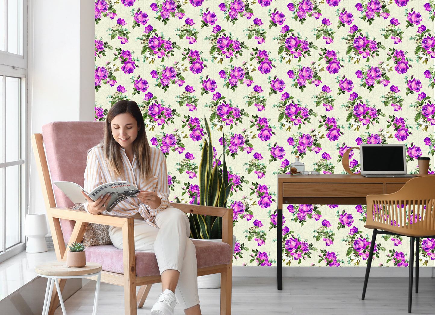 Wallpaper Fashionable Roses