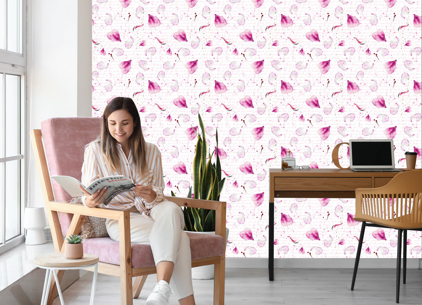 Wallpaper Rose Petals