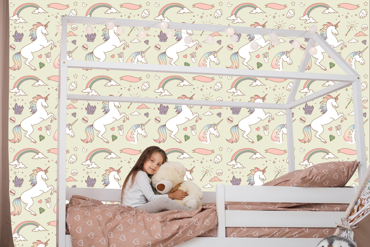 Wallpaper For Kids - Magic Unicorns