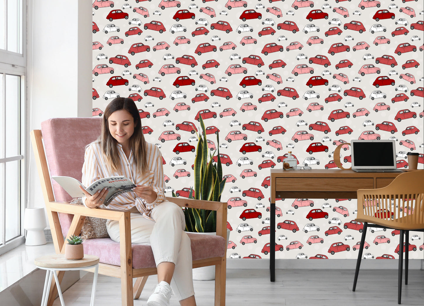 Wallpaper For Children - Colorful Cars