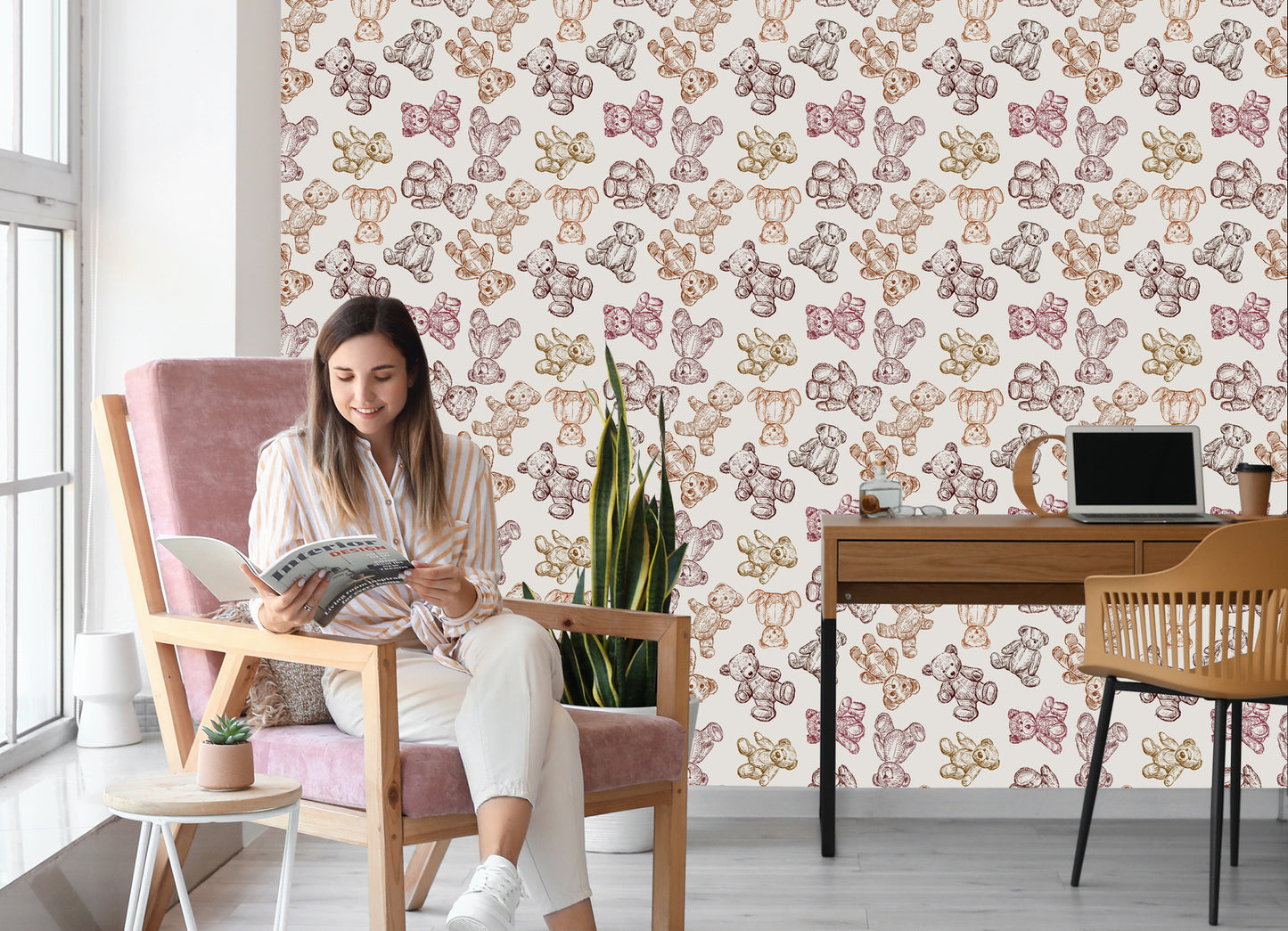 Wallpaper For Children - Teddy Bears