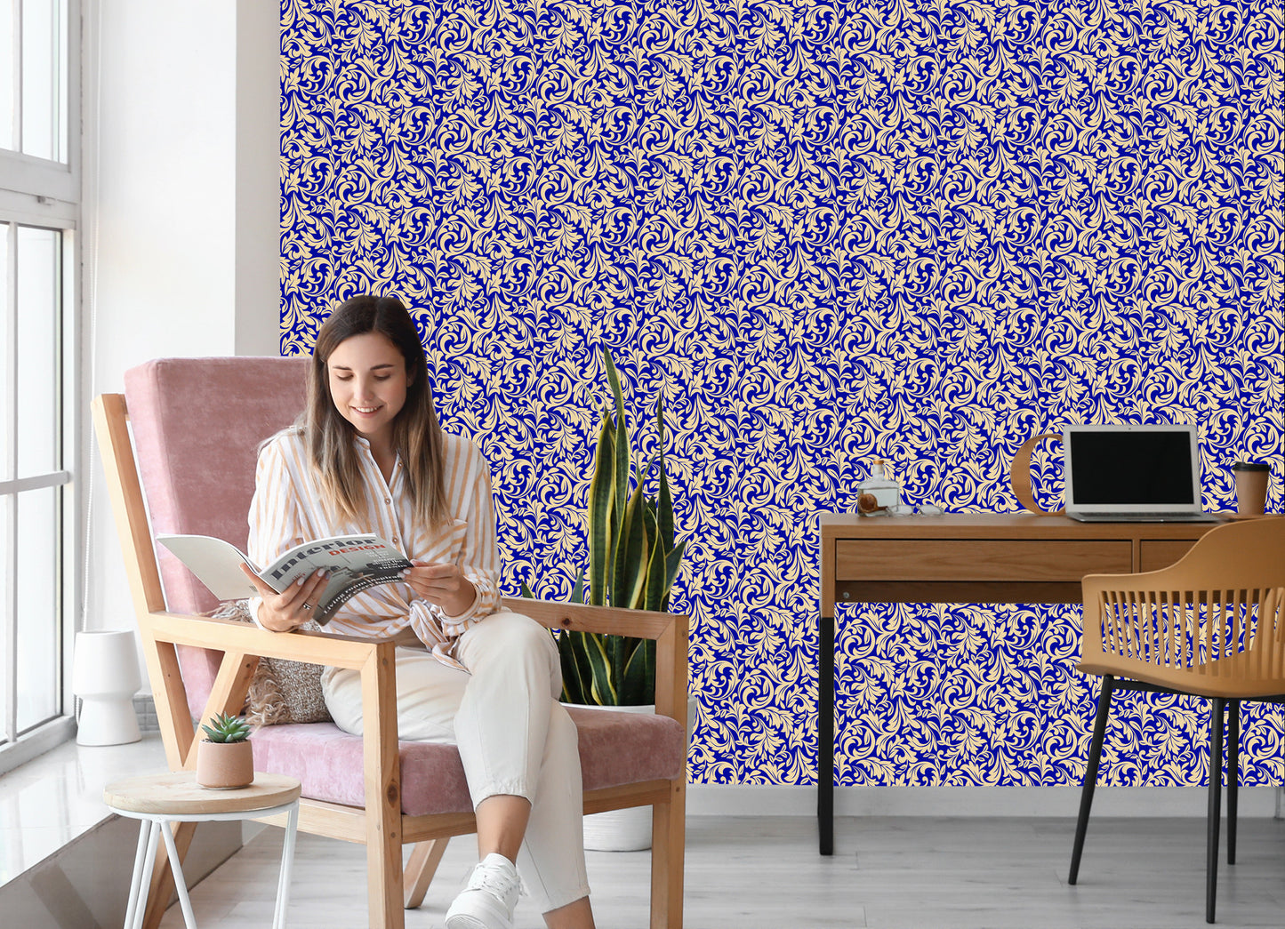 Wallpaper Dignified Ornaments