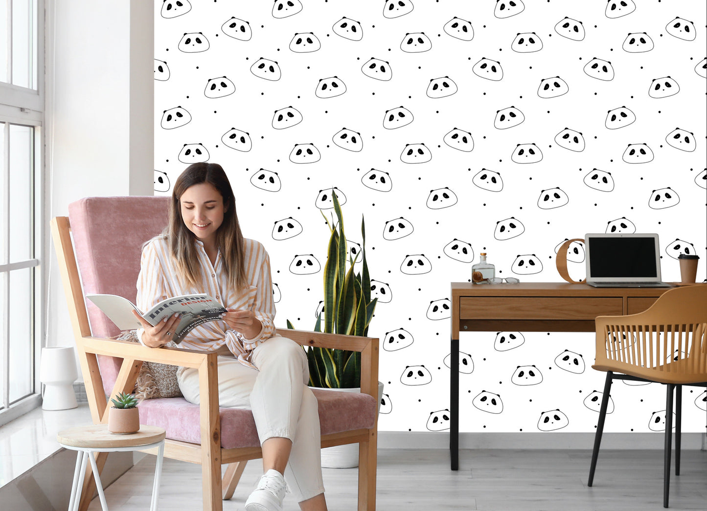 Wallpaper For Children - Pandas