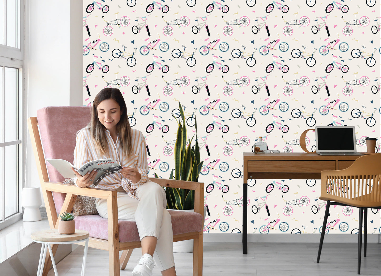 Wallpaper Colorful Bmx Bikes