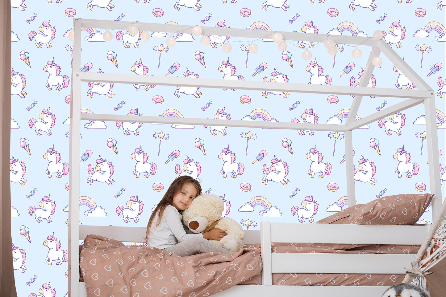 Wallpaper For Kids - Magic Unicorns