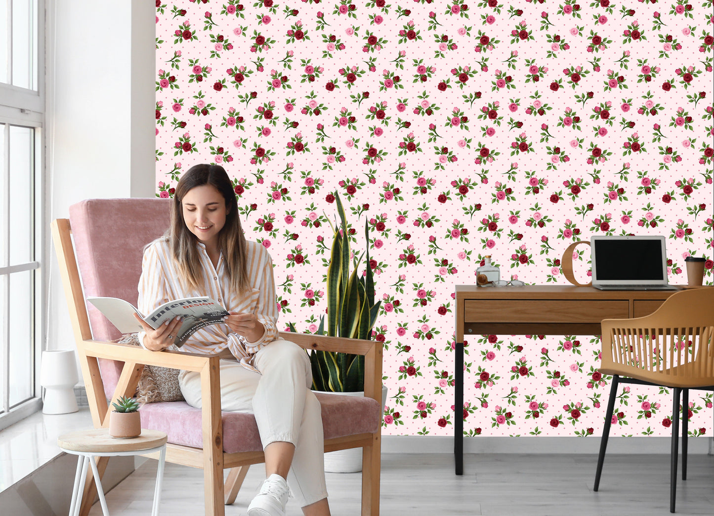 Wallpaper Vintage Roses