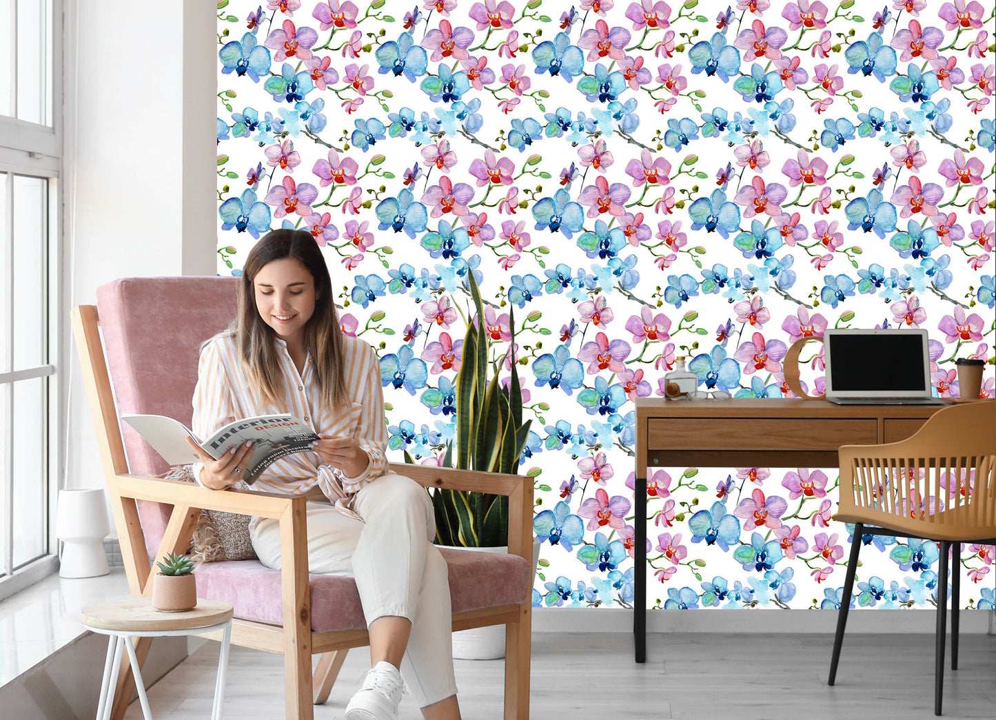 Wallpaper For Salon Orchid Flowers Nature Orchids