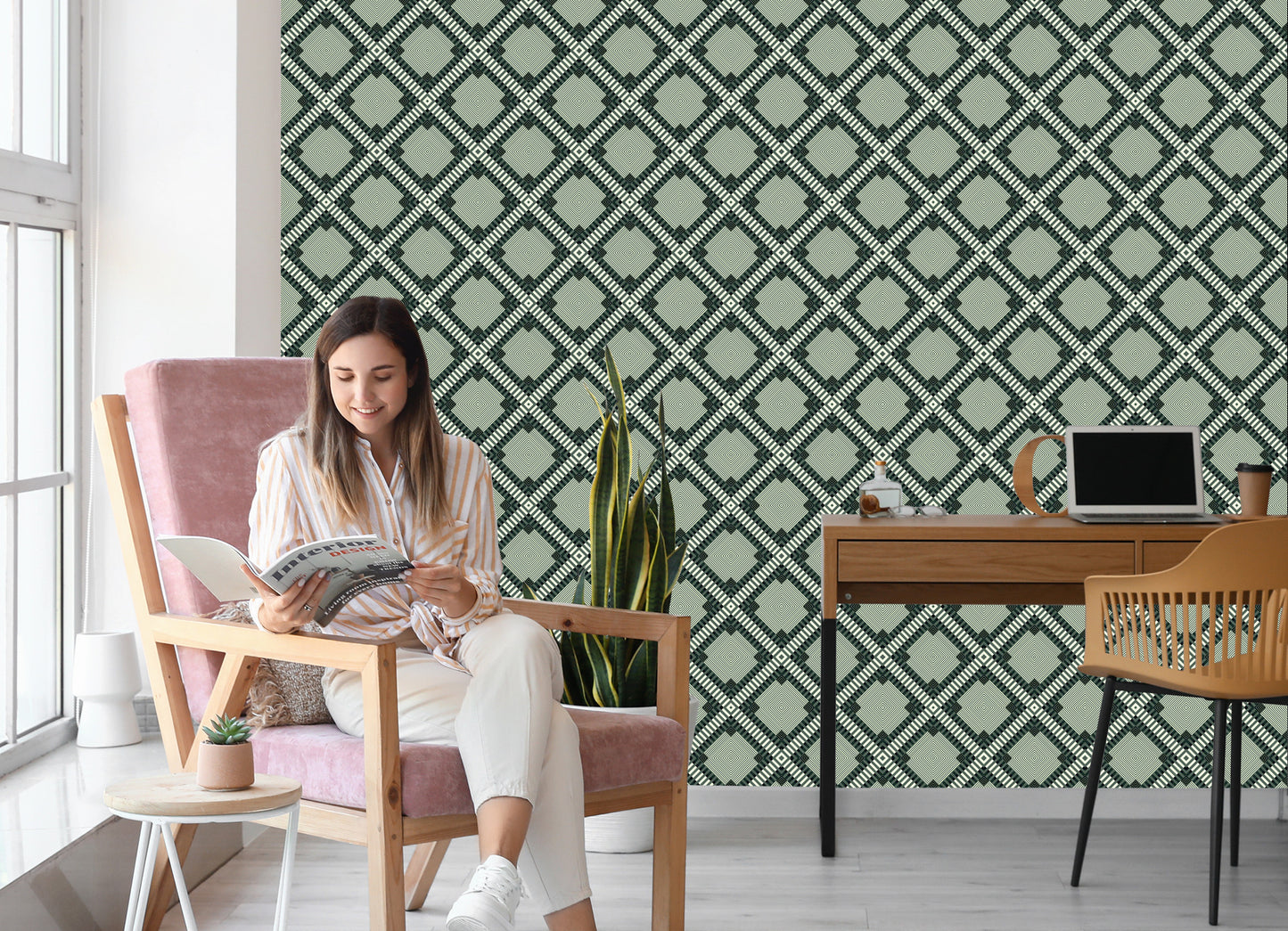 Wallpaper Geometric - Retro