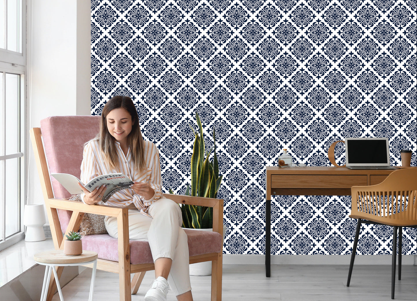 Wallpaper Beautiful Ornamental Mosaic