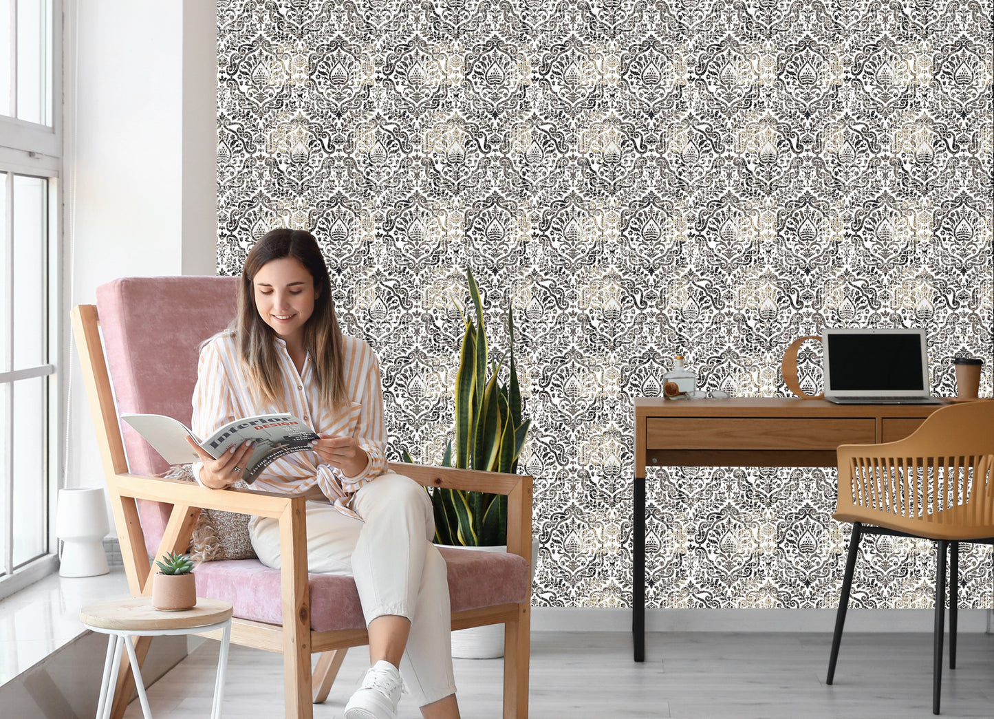 Wallpaper Vintage Ornaments
