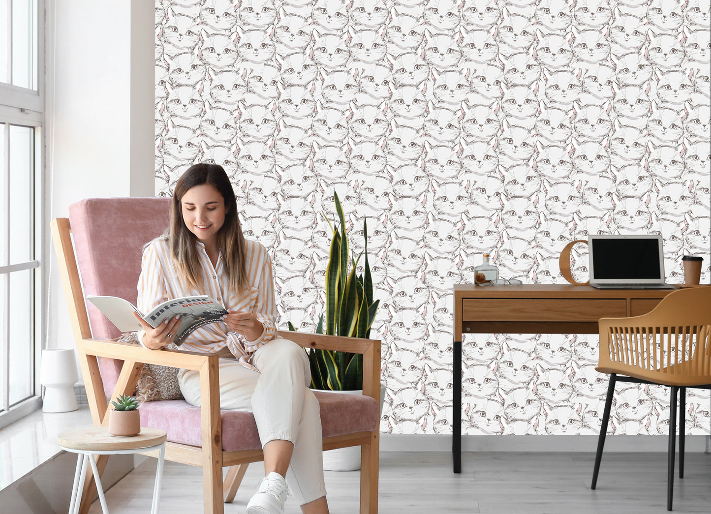 Wallpaper For Children - Little Cats