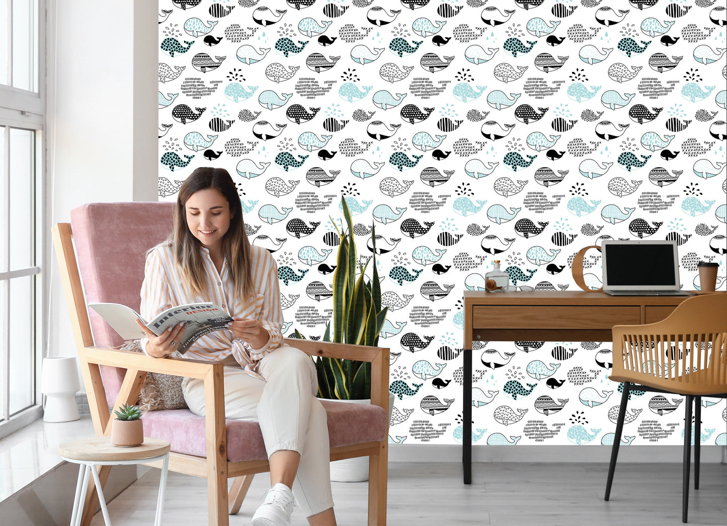Wallpaper For Children - Whales