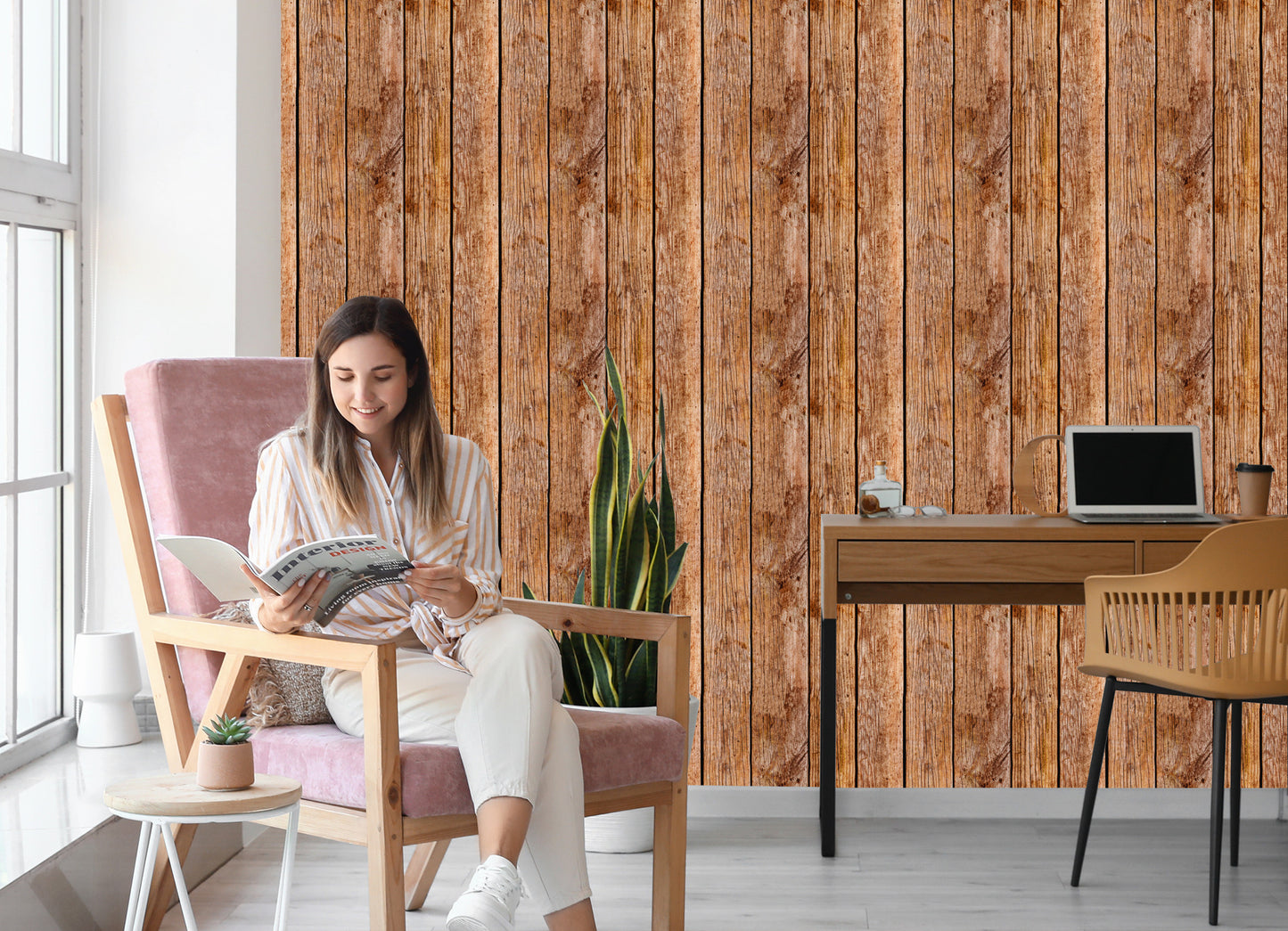 Wallpaper Old Wooden Boards