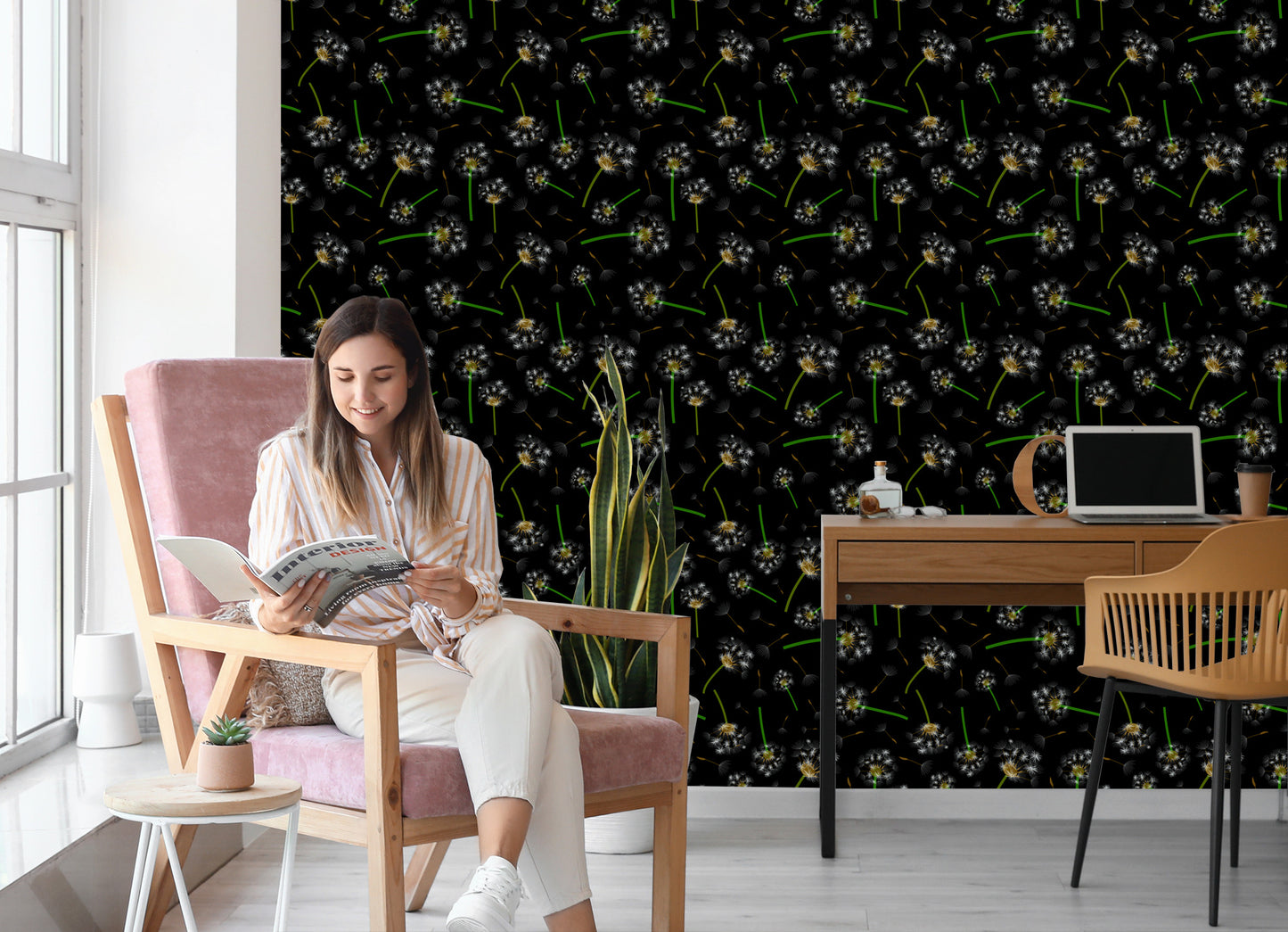 Wallpaper Dandelions