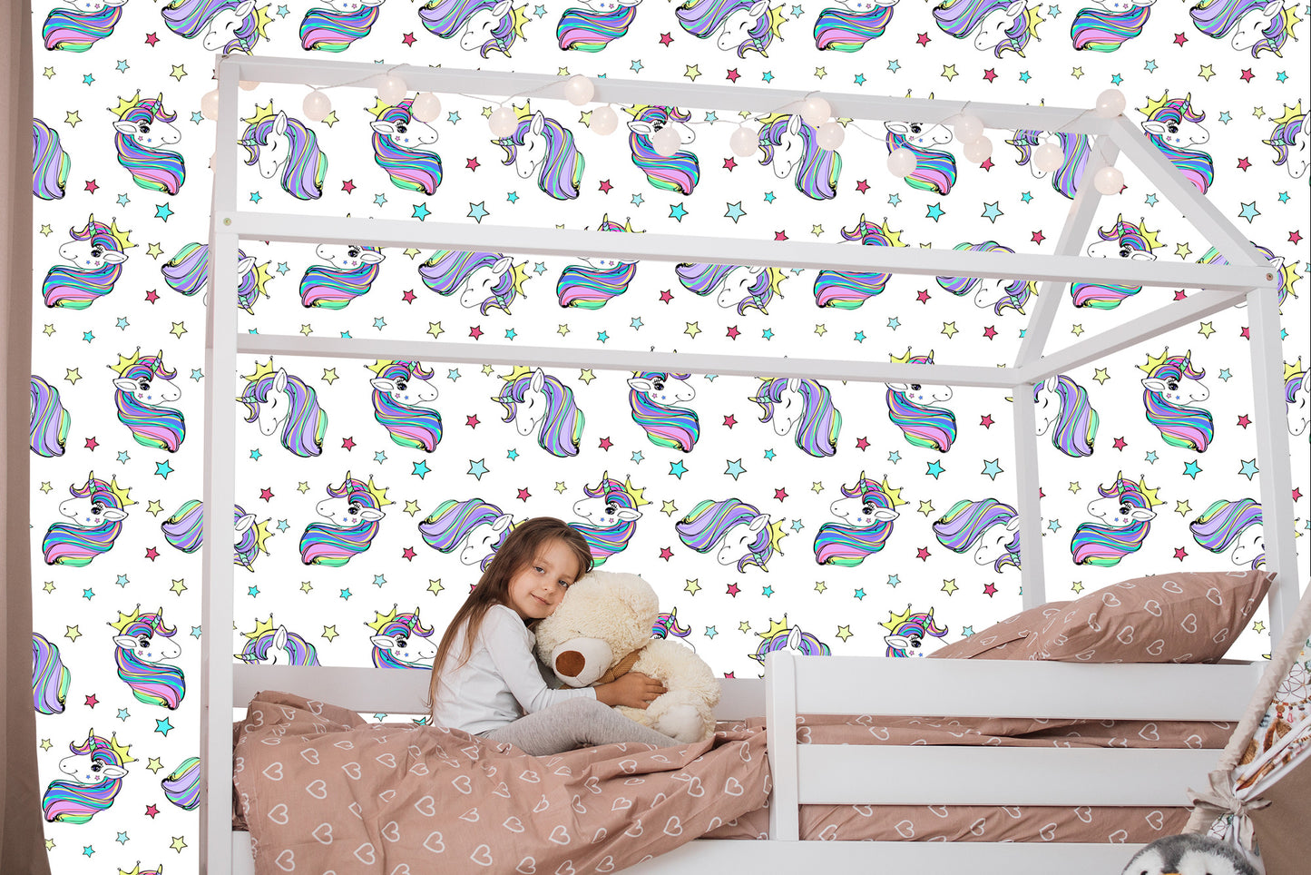 Wallpaper For Children - Beautiful Magical Unicorns