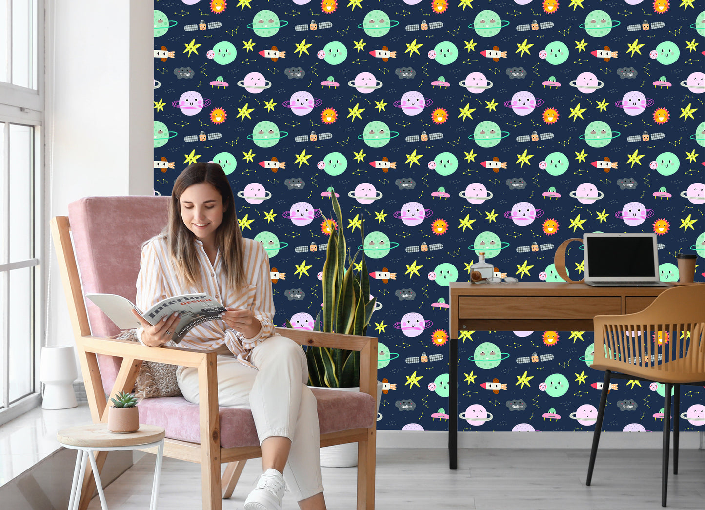 Wallpaper For Children - A Scandinavian-Style Space