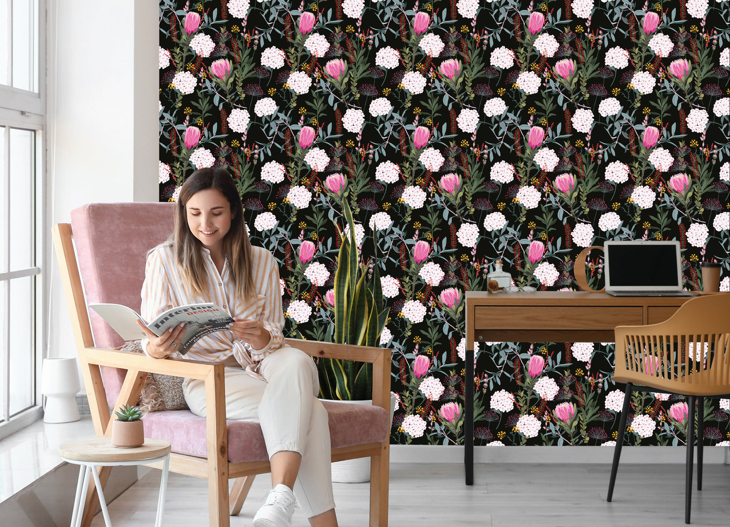 Wallpaper Flower Collage