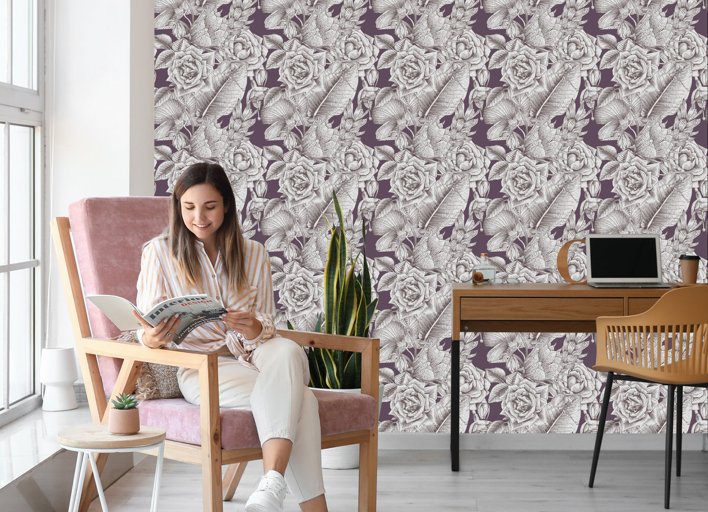 Wallpaper Roses By W.