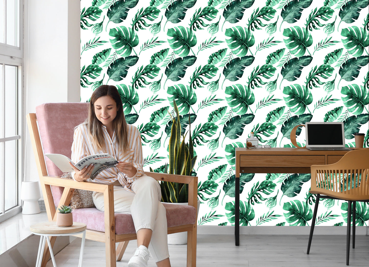 Wallpaper Beautiful Exotic Leaves