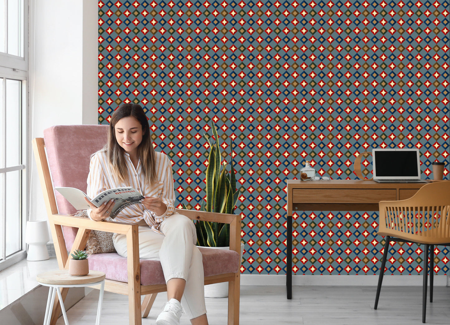 Wallpaper Colorful Squares