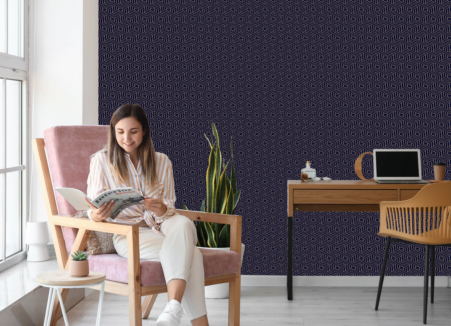Wallpaper Geometric Abstraction