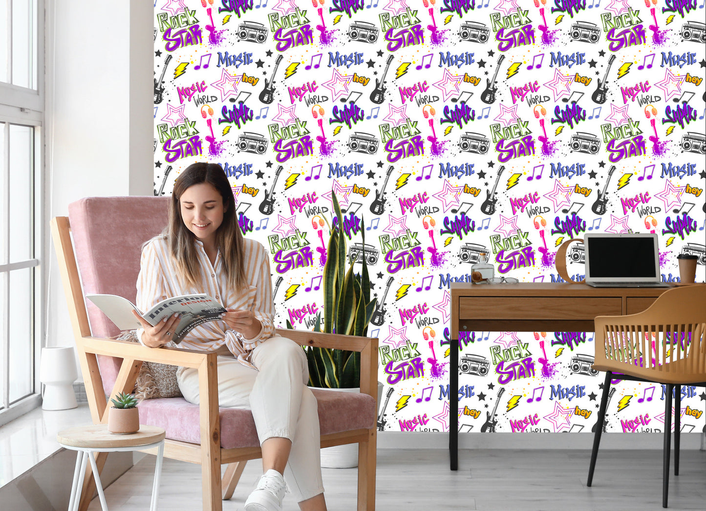 Wallpaper Musical Graffiti