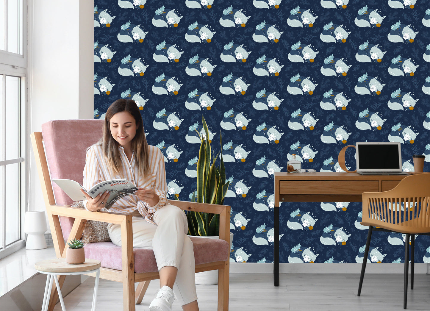 Wallpaper Fox And Nature