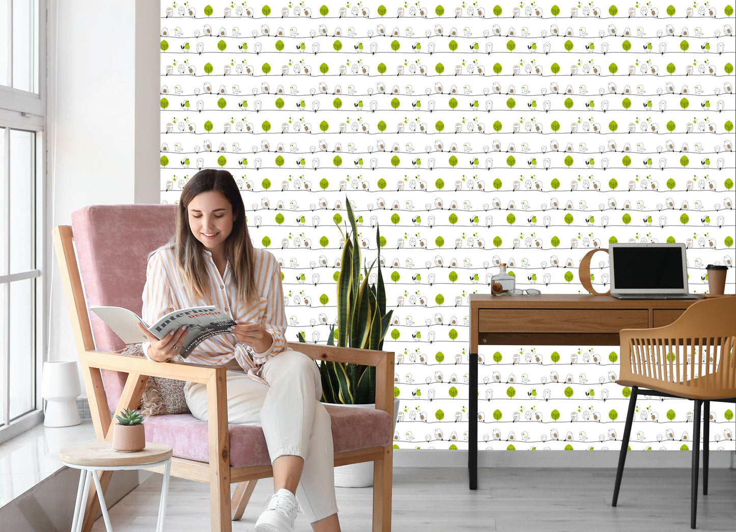 Wallpaper For Children - Birds