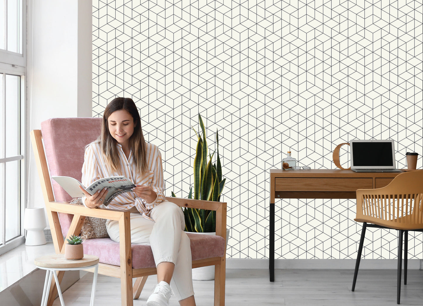 Wallpaper Geometric Cubes