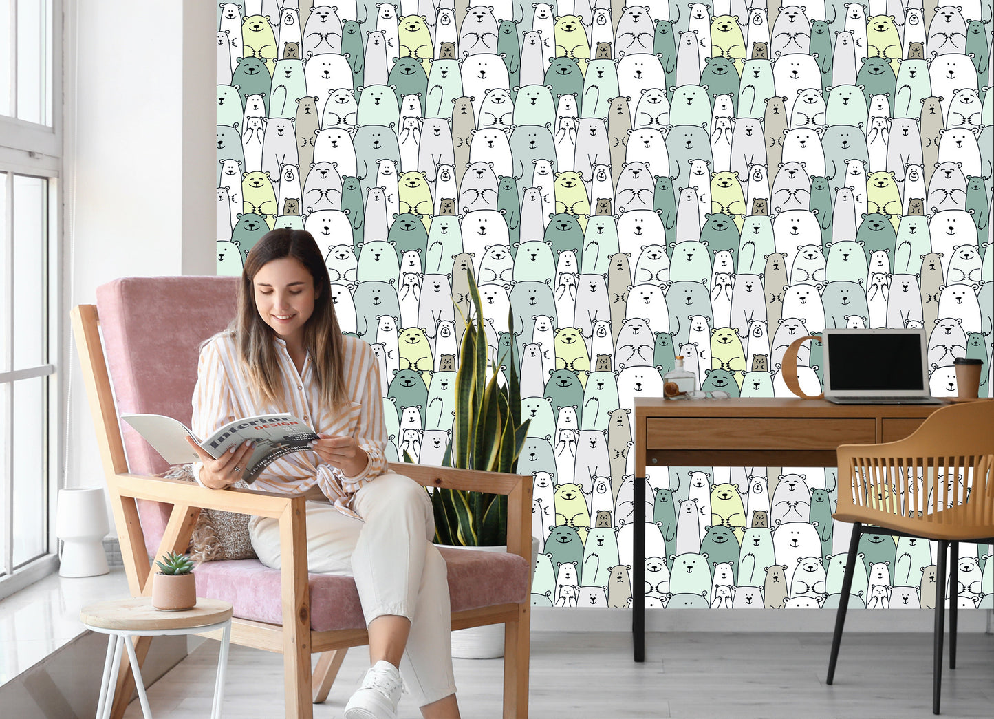 Wallpaper Family Of The Little Bears