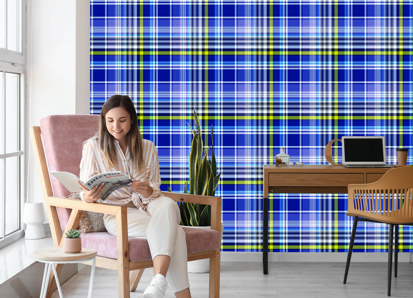 Wallpaper Checkend, Modern Pattern