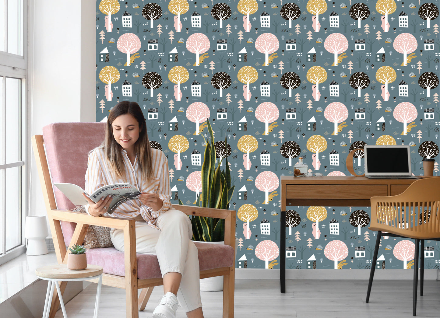 Wallpaper Bears, Trees, Plants