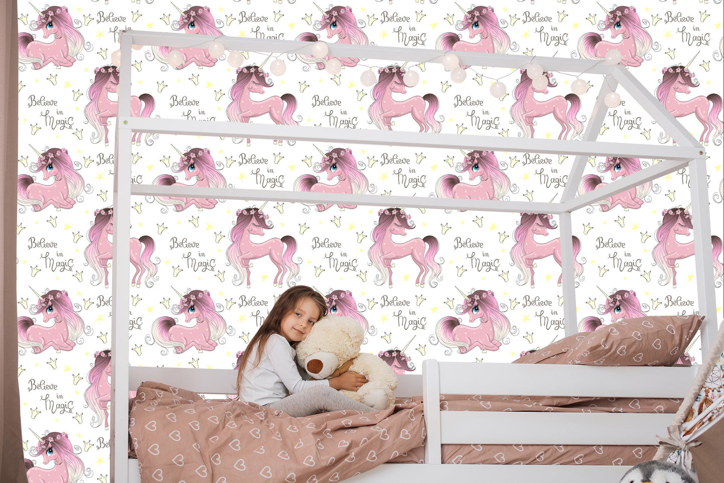 Wallpaper Fairytale Unicorns