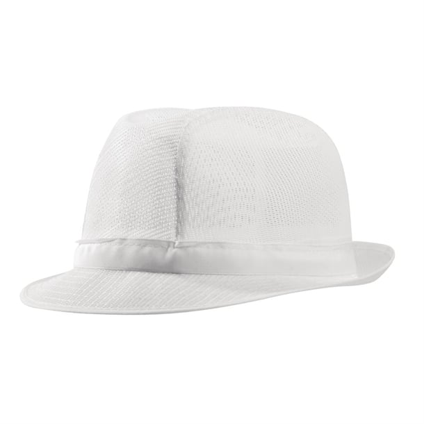 Trilby Hat White p_a214