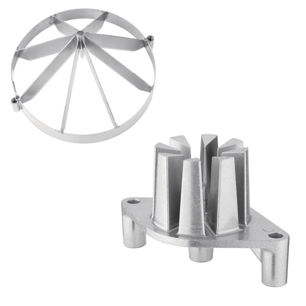 Vogue Fruit Wedger Spare Blade and Pusher - 8 sections aj481