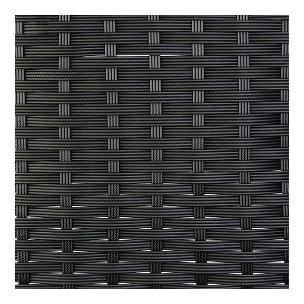 Bolero Black PE Wicker Swatch aj827
